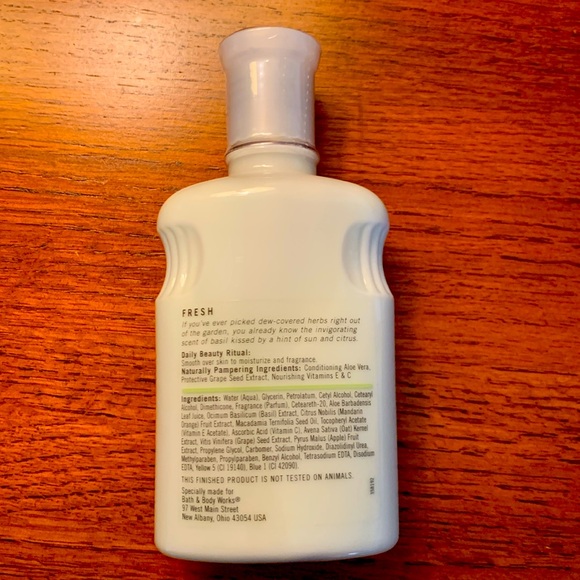 Bath & Body Works Cool Citrus Basil body lotion 8 fl oz *sealed* - Picture 4 of 4